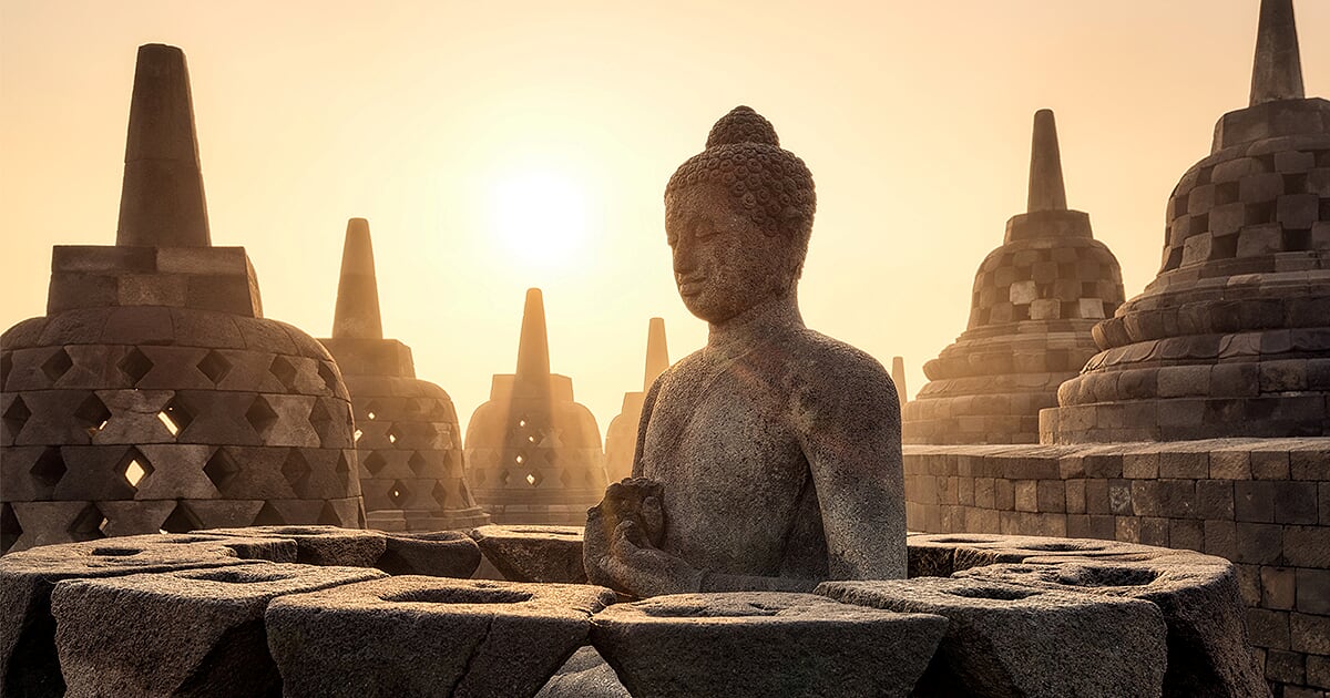 Myth Borobudur Temple Yogyakarta Java Poster Print, Beautiful Ancient  Buddhist Temple Stupas Wall Panels Canvas Print, Fabulous Asia Art - Etsy  Finland